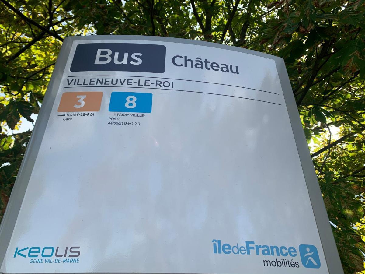 Charmant Room Chez Nous Bus Direct Orly Ablon-sur-Seine Exteriör bild
